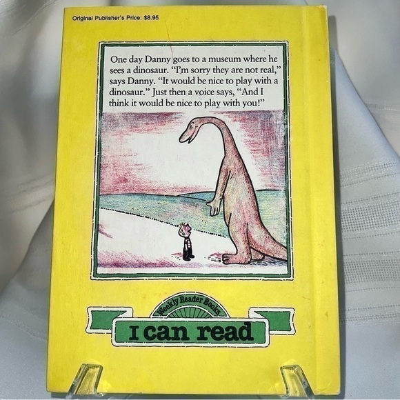 Weekly Reader Book Danny and the Dinosaur I‎ Can Read Hardcover EUC VTG Like New - Picture 2 of 8